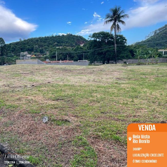 Terreno - Venda: Bela Vista, Rio Bonito - RJ